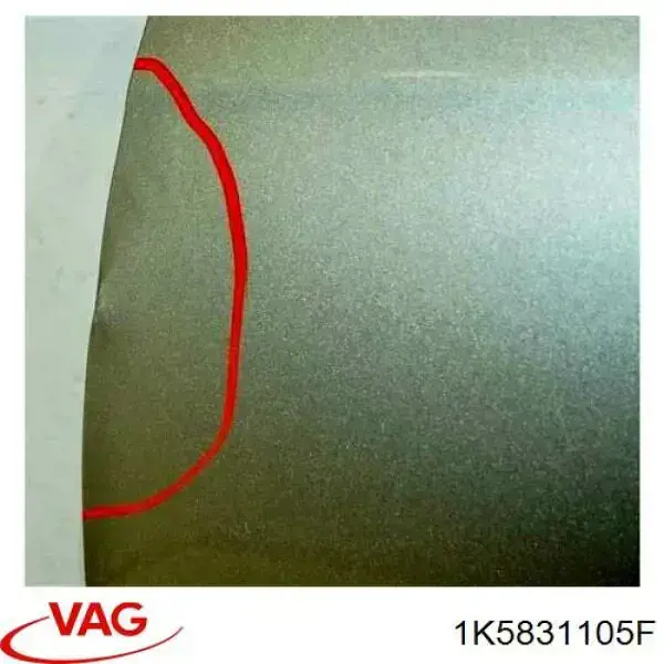 Painel mandíbula da porta dianteira esquerda VAG 1K5831105F preço, a partir de 228,07 USD