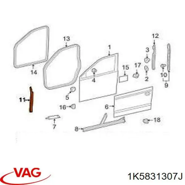 1K5831307H VAG 