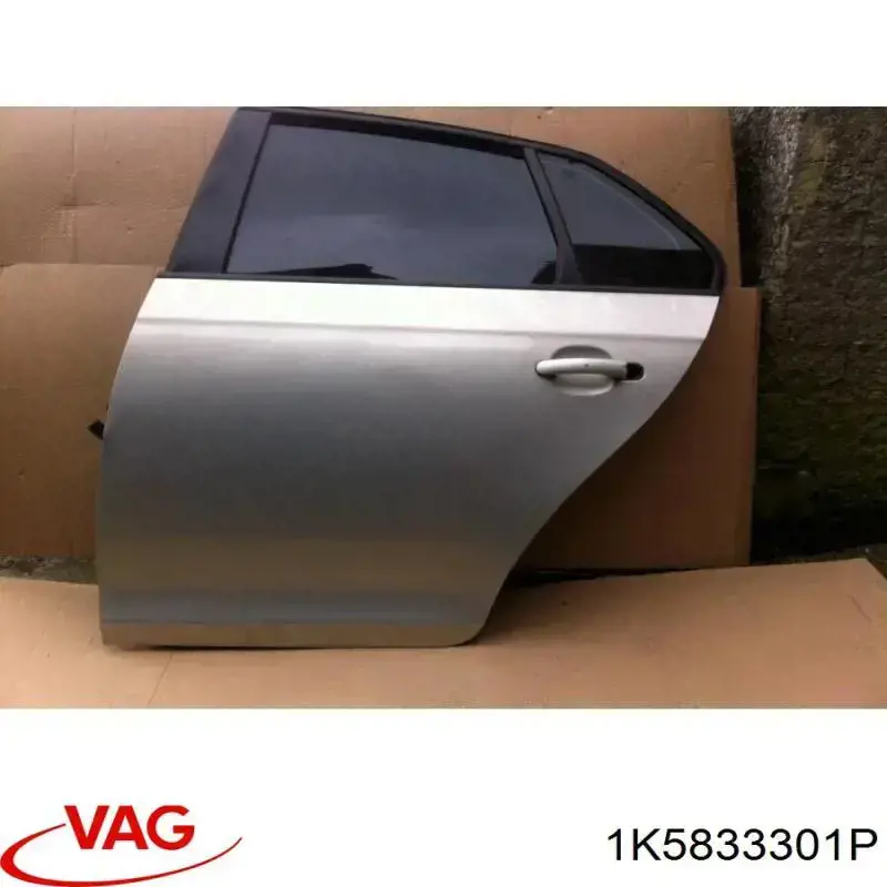 Porta traseira esquerda VAG 1K5833301Q preço, a partir de 178,77 USD