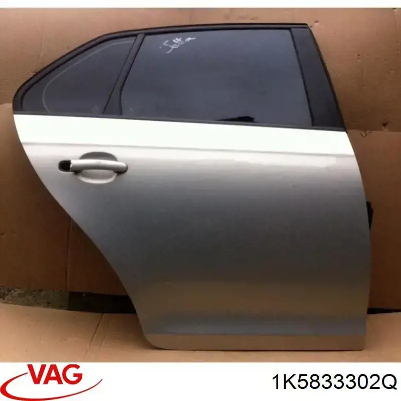 Porta traseira direita VAG 1K5833302Q preço, a partir de 179,08 USD