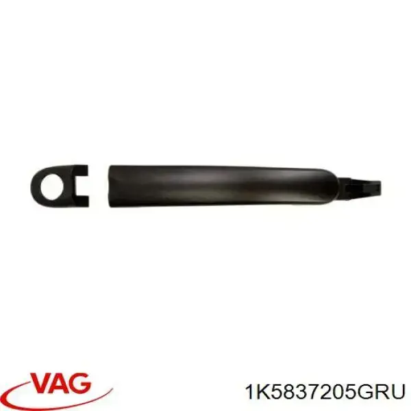 Maçaneta externa da porta traseira VAG 1K5837205GRU preço, a partir de 37,46 USD