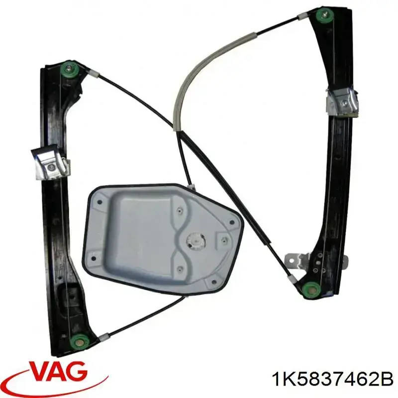 Compre 1K5837462B VAG Mecanismo de acionamento de vidro da porta dianteira direita