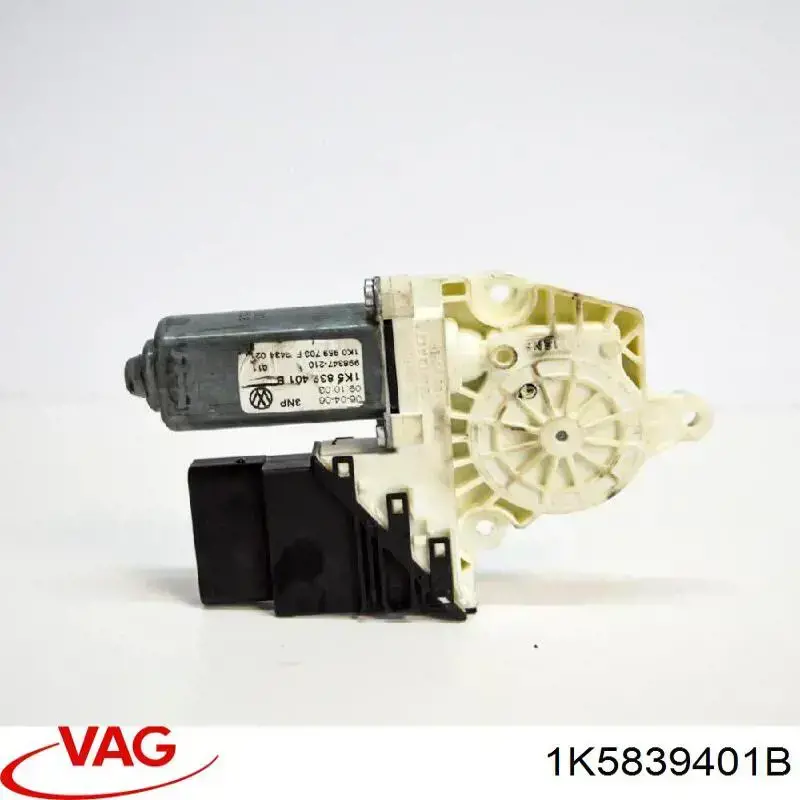 Compre 1K5839401G VAG Mecanismo de acionamento de vidro da porta traseira esquerda