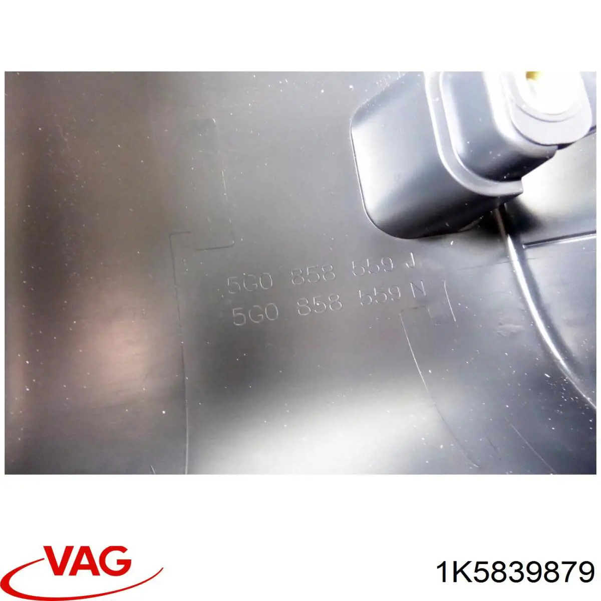 Compre 1K5839879 VAG Maçaneta externa da porta traseira