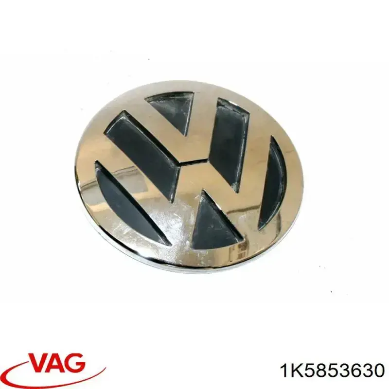 1K5853630 VAG Emblema de tampa de porta-malas (emblema de firma)
