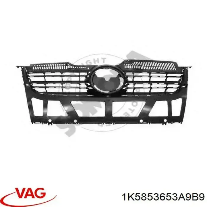 Grelha do radiador VAG 1K5853653A9B9 preço, a partir de 94,46 USD
