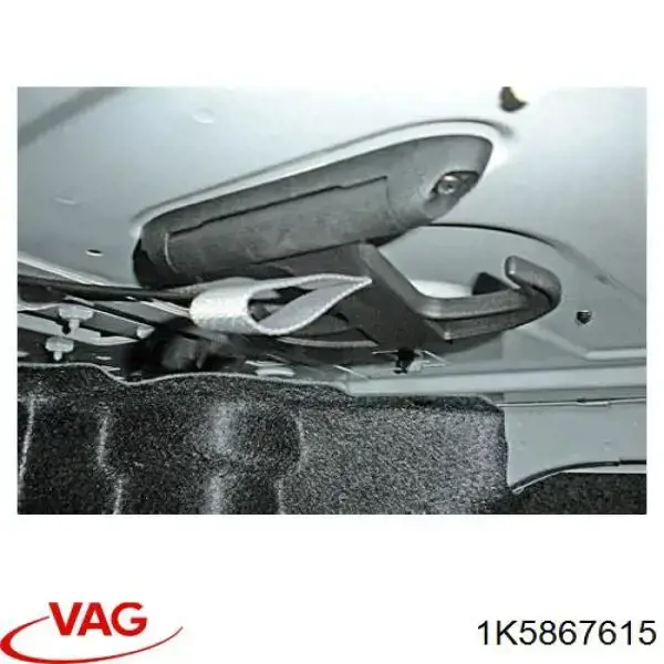 Compre 1K5867615 VAG Gancho para as bolsas da seção bagageira