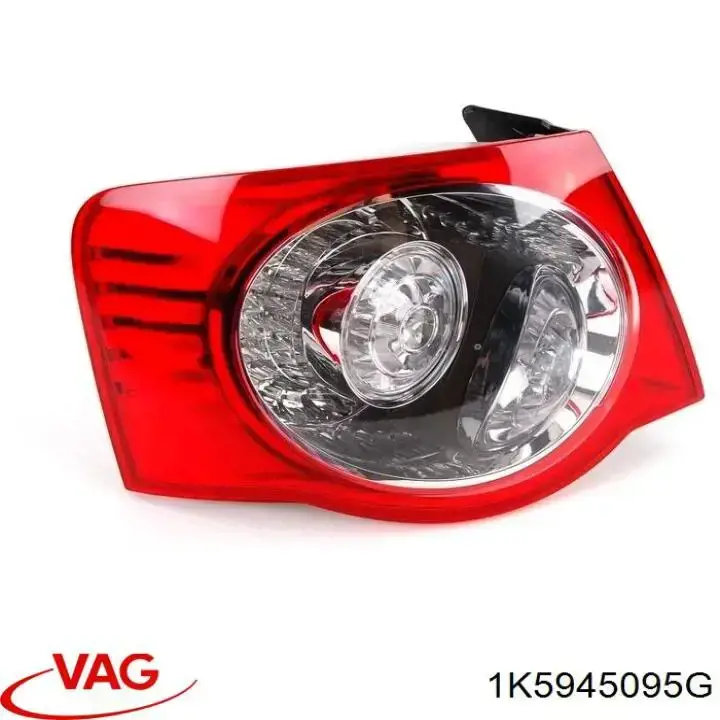 1K5945095G VAG Lanterna traseira esquerda externa