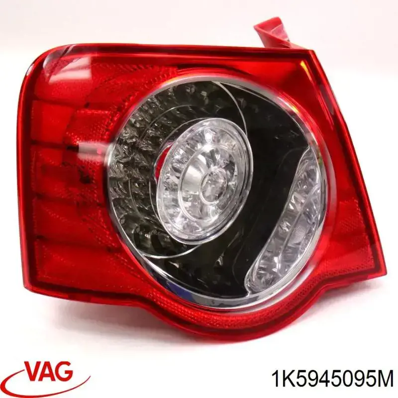 Compre 1K5945095M VAG Lanterna traseira esquerda externa