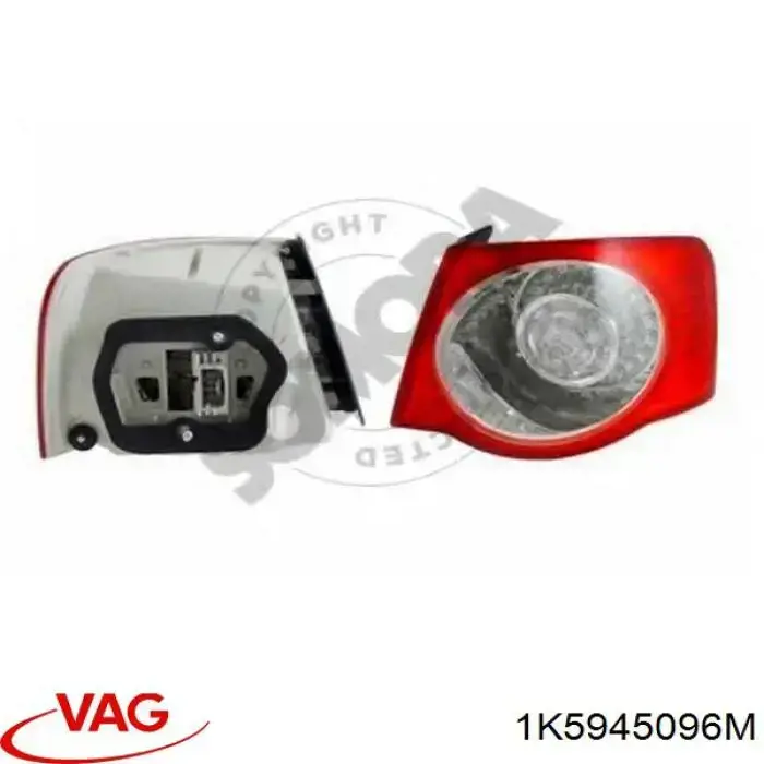 Lanterna traseira direita externa VAG 1K5945096M preço, a partir de 120,88 USD