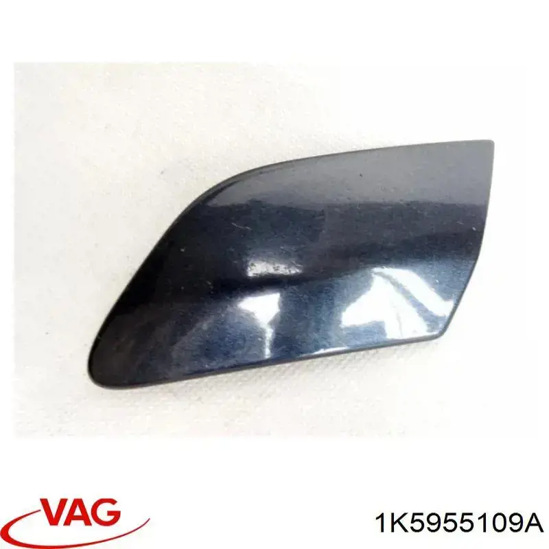 1K5955109A VAG Placa sobreposta do injetor de fluido para lavador da luz dianteira
