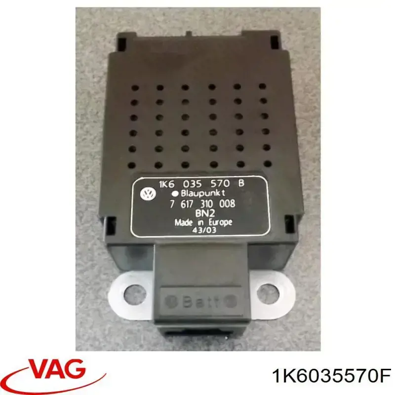 1K6035570F VAG Reforçador do sinal de antena