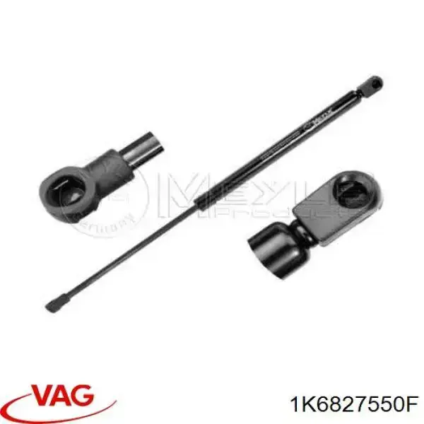 Compre 1K6827550F VAG Amortecedor de tampa de porta-malas (de 3ª/5ª porta traseira)