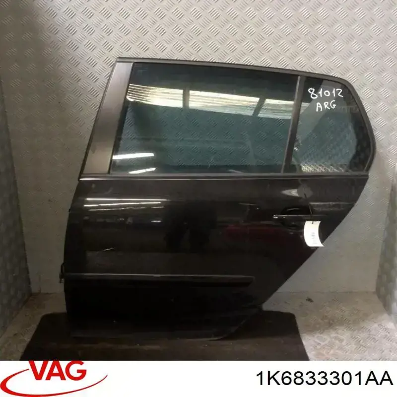 1K6833301AA VAG Porta traseira esquerda