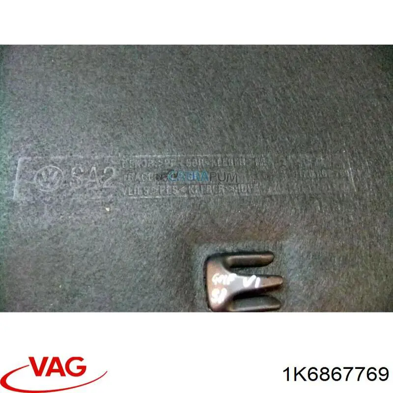 Compre 1K6867769 VAG Prateleira de salão traseira