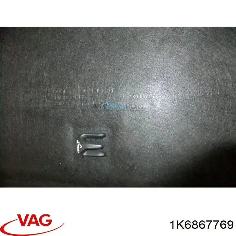 Prateleira de salão traseira VAG 1K6867769 preço, a partir de 86,27 USD