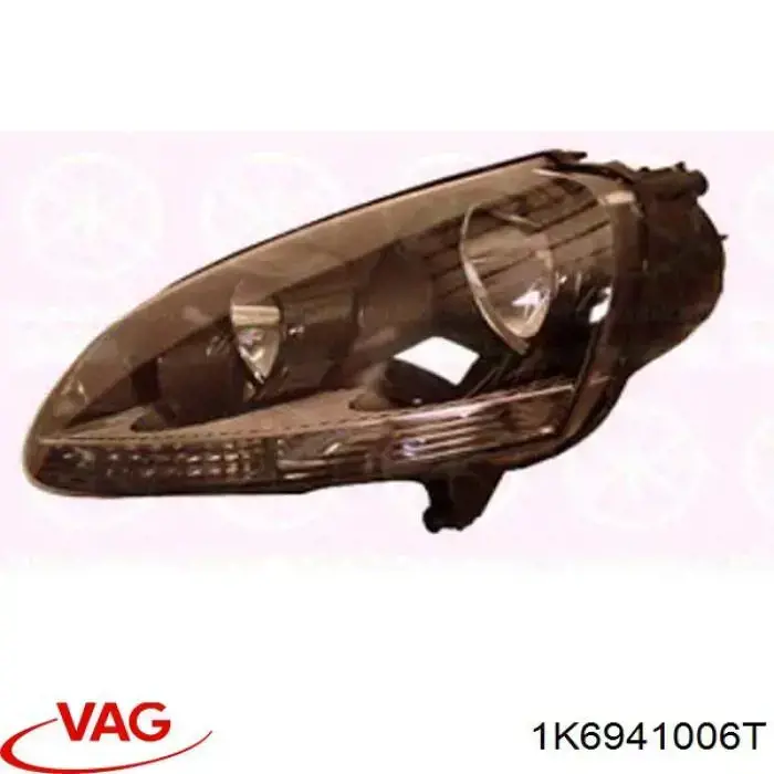 Luz direita VAG 1K6941006T