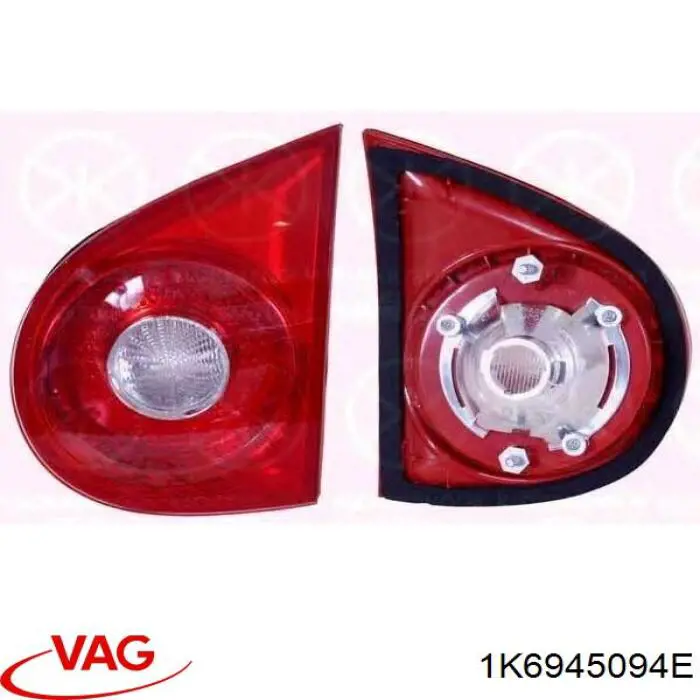 Lanterna traseira direita interna VAG 1K6945094E preço, a partir de 35,75 USD