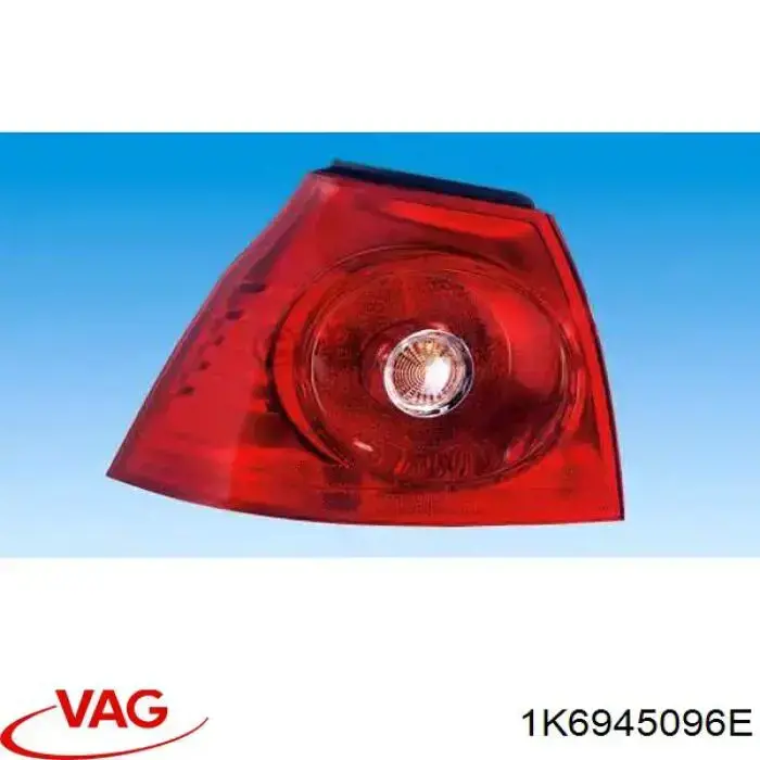 Compre 1K6945096E VAG Lanterna traseira direita externa