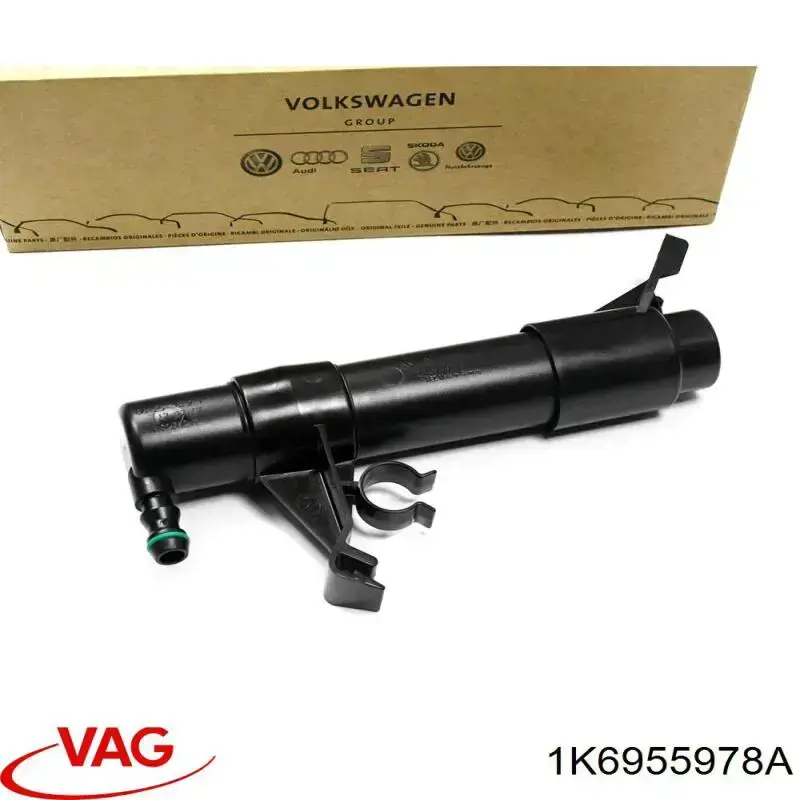 Suporte do injetor de fluido para lavador das luzes (cilindro de elevação) VAG 1K6955978A preço, a partir de 93,35 USD