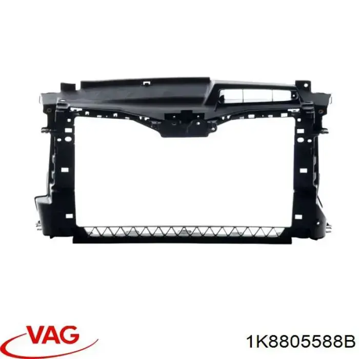 Suporte do radiador montado (painel de montagem de fixação das luzes) VAG 1K8805588B preço, a partir de 121,54 USD
