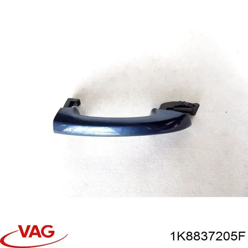 Compre 1K8837205F VAG Maçaneta externa dianteira/traseira da porta esquerda