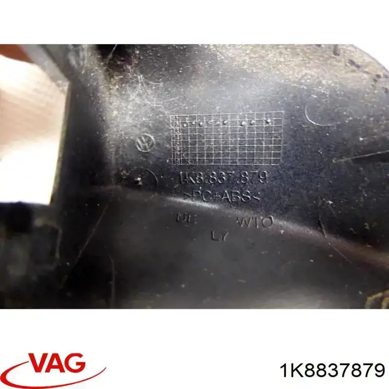 Tampa de maçaneta externa da porta dianteira esquerda VAG 1K8837879 preço, a partir de 5,60 USD