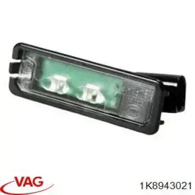 Lanterna da luz de fundo de matrícula traseira VAG 1K8943021 preço, a partir de 16,10 USD