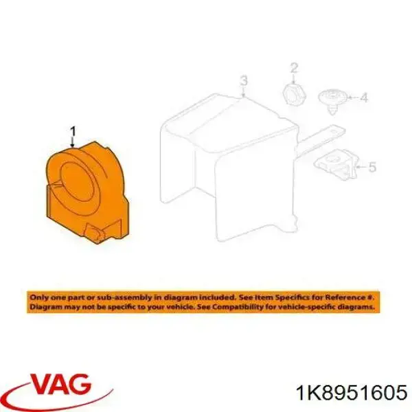 Sirene do sistema anti-roubo VAG 1K8951605 preço, a partir de 78,32 USD