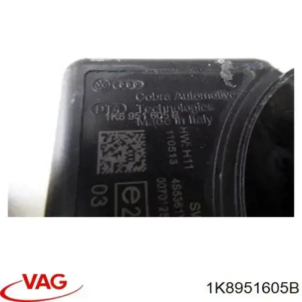 Compre 1K8951605B VAG Sirene do sistema anti-roubo