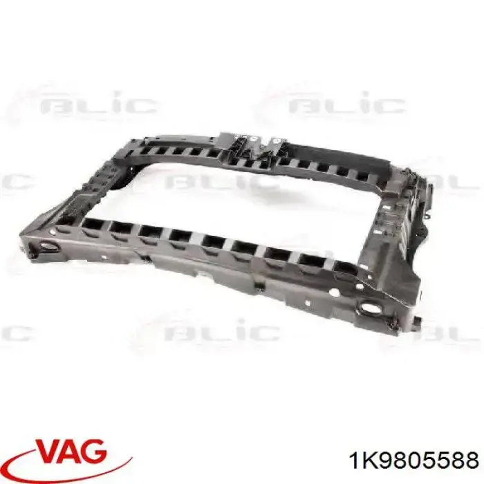 Compre 1K9805588 VAG Suporte do radiador montado (painel de montagem de fixação das luzes)