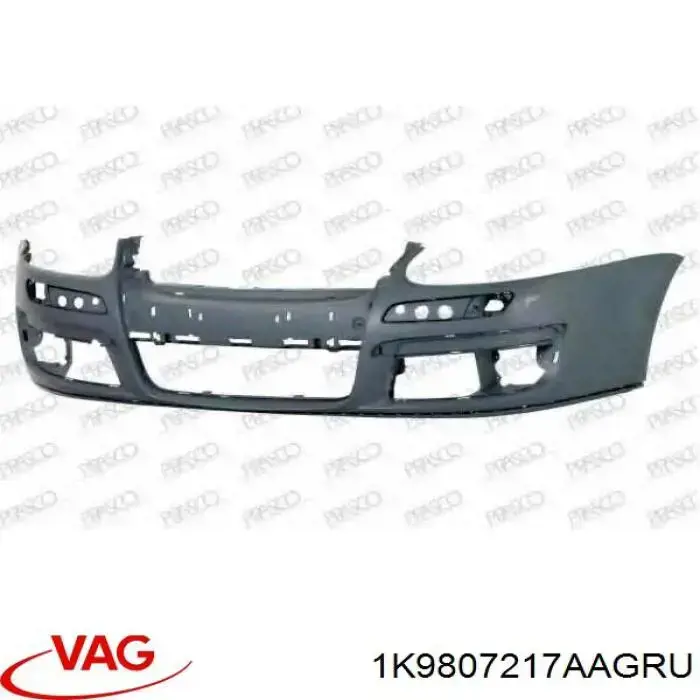 Pára-choque dianteiro VAG 1K9807217AGRU preço, a partir de 111,48 USD