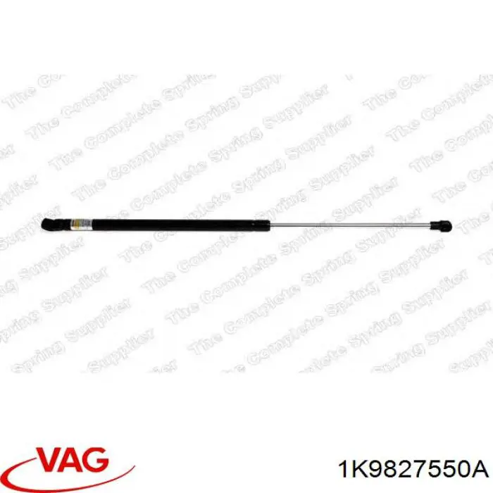 1K9827550A VAG Amortecedor de tampa de porta-malas (de 3ª/5ª porta traseira)