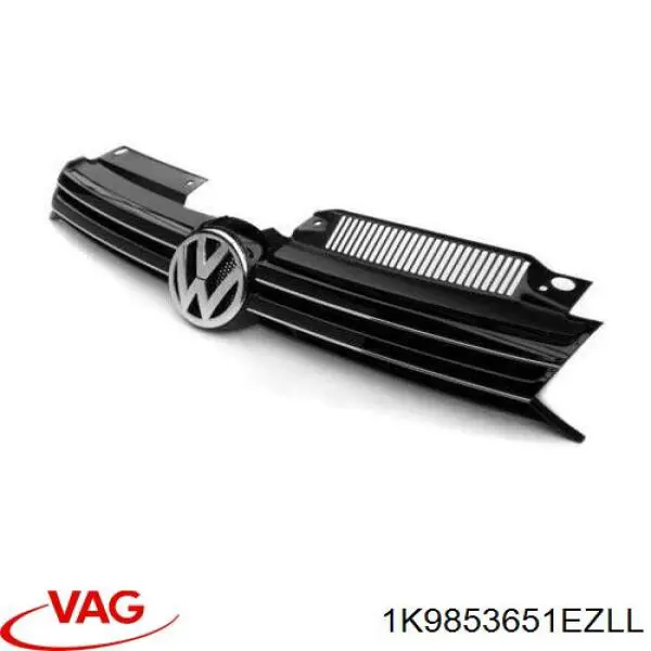 1K9853651EZLL VAG Grelha do radiador