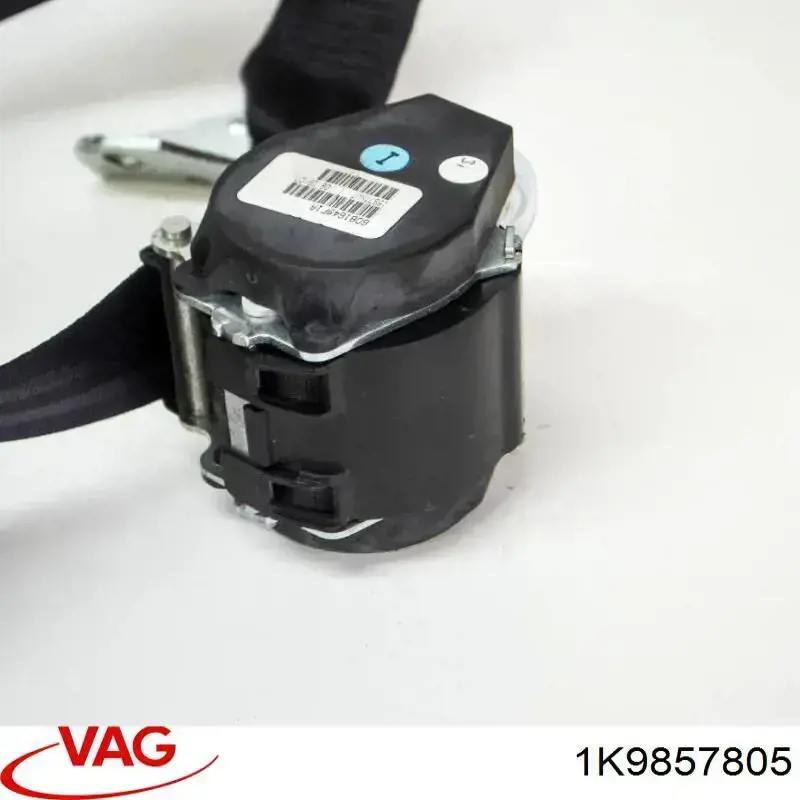 Cinto de segurança traseiro esquerdo VAG 1K9857805 preço, a partir de 58,58 USD