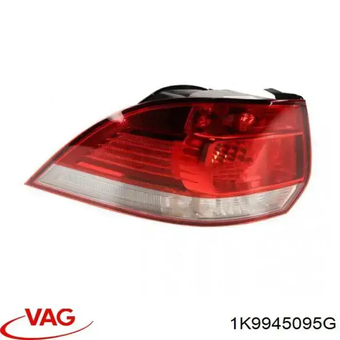 1K9945095G VAG Lanterna traseira esquerda