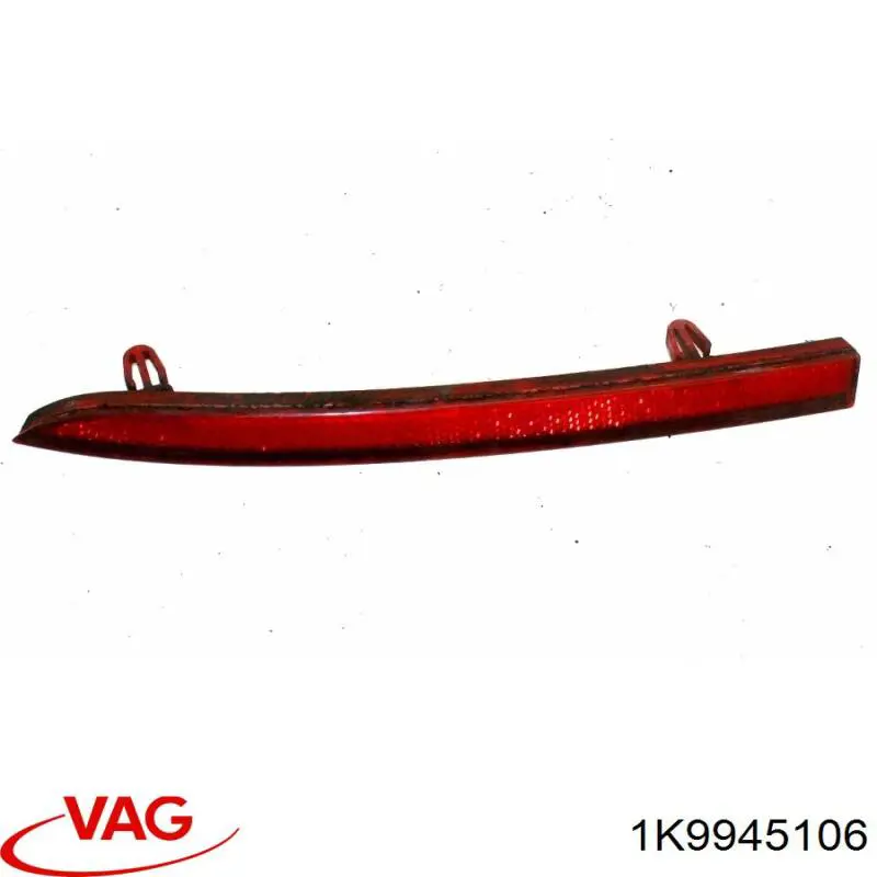 Retrorrefletor (refletor) do pára-choque traseiro direito VAG 1K9945106 preço, a partir de 42,14 USD