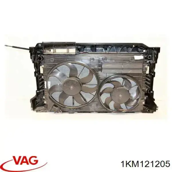 Compre 1KM121205 VAG Difusor do radiador de esfriamento
