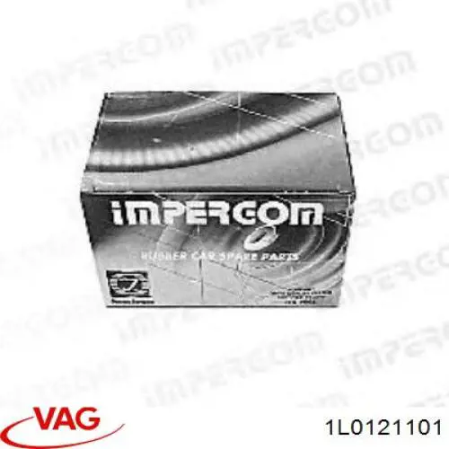 Compre 1L0121101 VAG Mangueira (cano derivado) do radiador de esfriamento superior