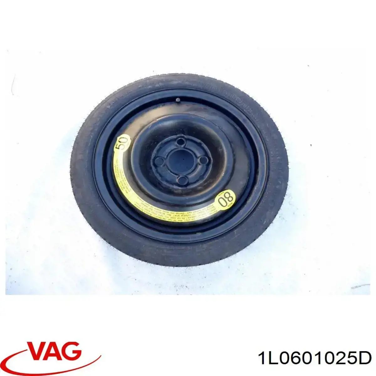1L0601025D VAG Discos de roda de aço (estampados)