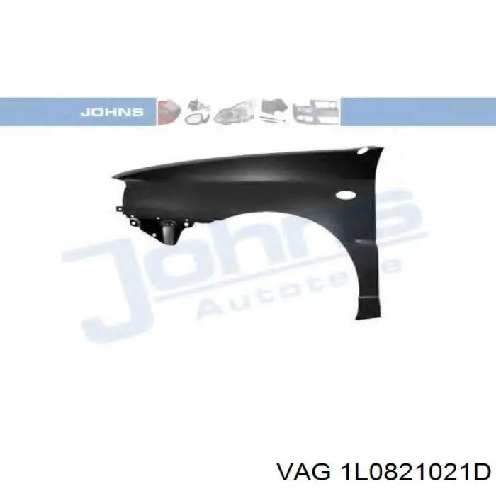 Compre 1L0821021D VAG Pára-lama dianteiro esquerdo