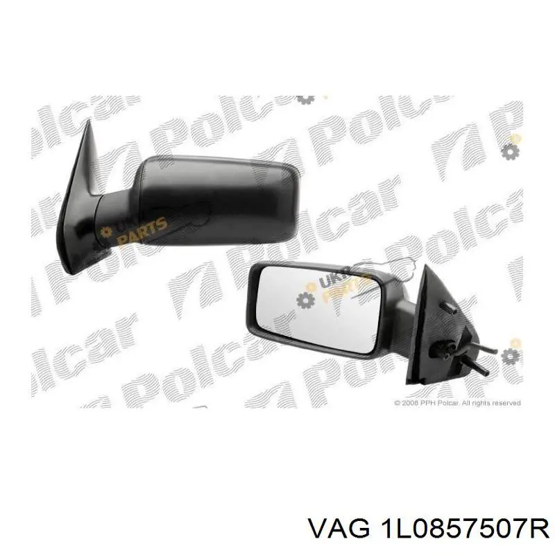 1L0857507R VAG Espelho de retrovisão esquerdo