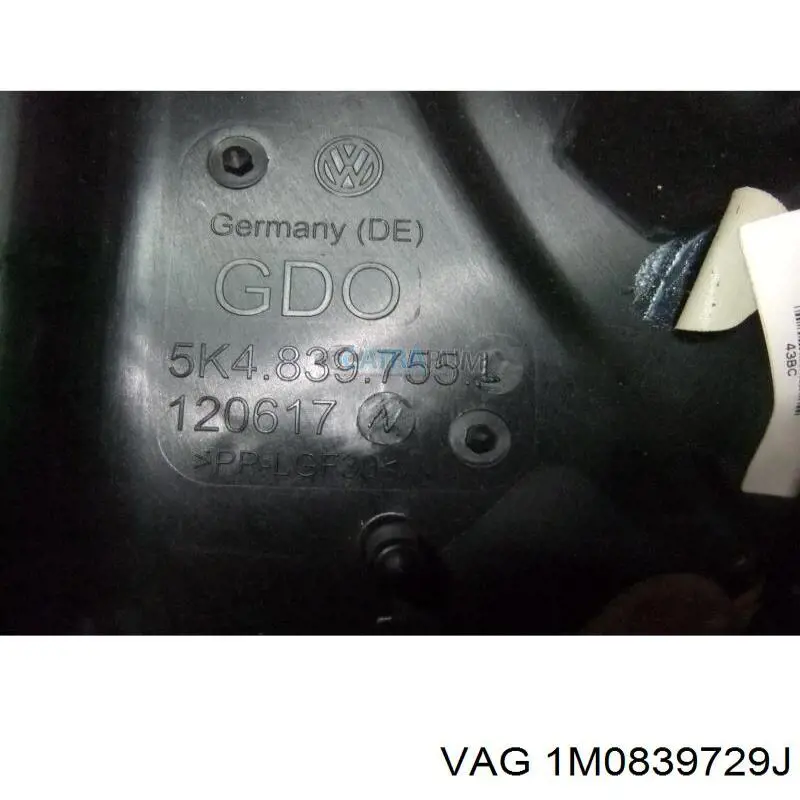 Mecanismo de acionamento de vidro da porta traseira esquerda VAG 1M0839729G preço, a partir de 57,89 USD