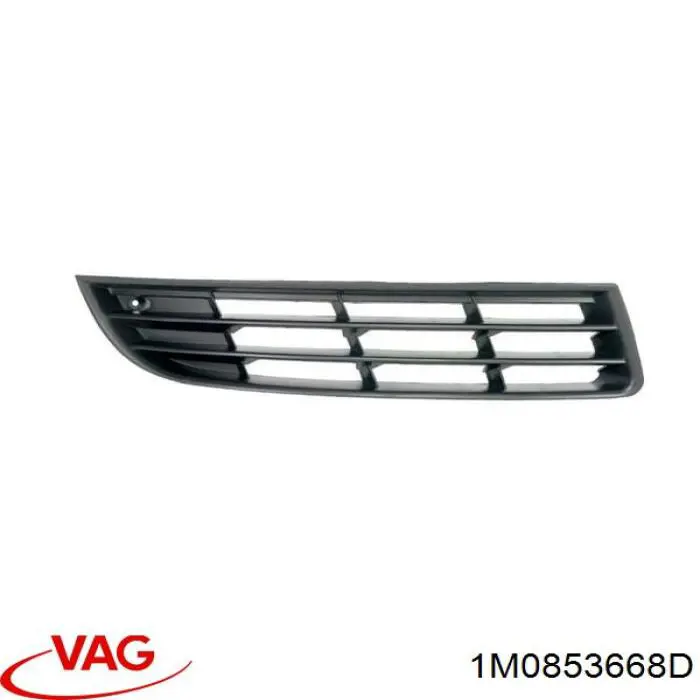 Grelha central do pára-choque dianteiro VAG 1M0853668D preço, a partir de 130,05 USD