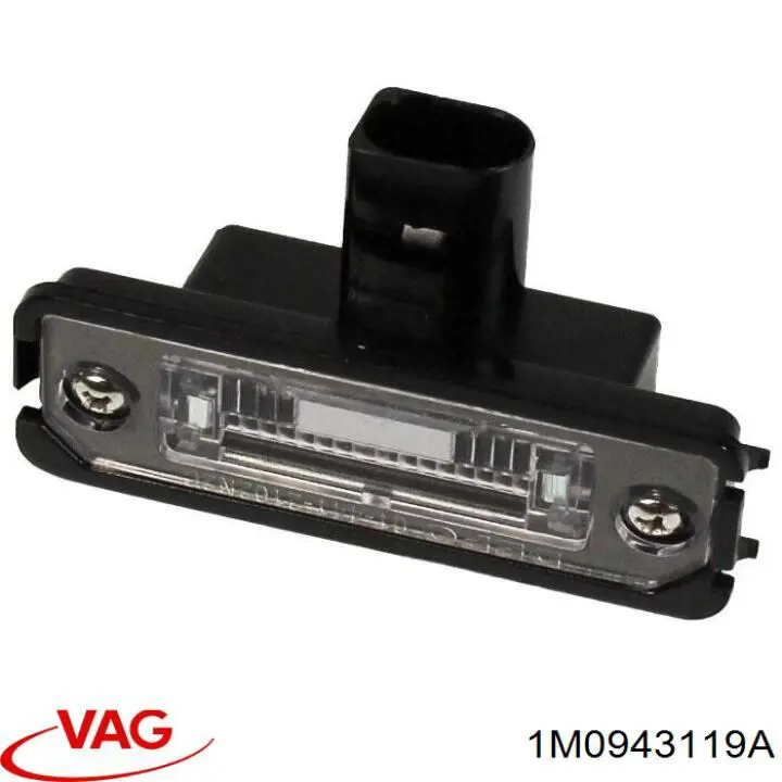 Lanterna da luz de fundo de matrícula traseira VAG 1M0943119A preço, a partir de 24,78 USD