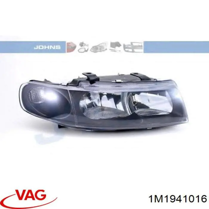 Luz direita VAG 1M1941016 preço, a partir de 86,90 USD