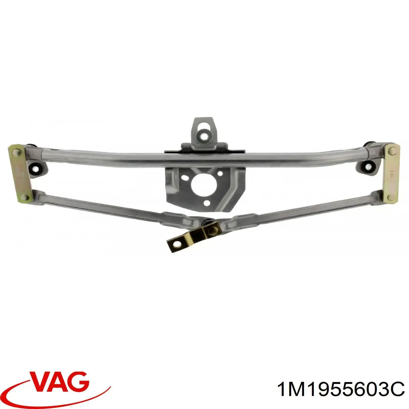 Trapézio de limpador pára-brisas VAG 1M1955603C preço, a partir de 322,05 USD