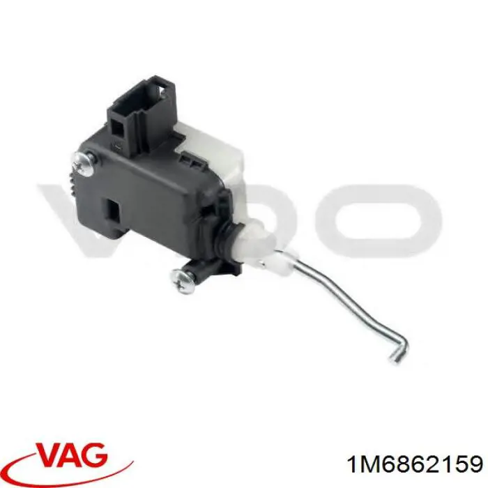 1M6862159A VAG Motor acionador de abertura/fechamento de porta-malas (de 3ª/5ª porta traseira)