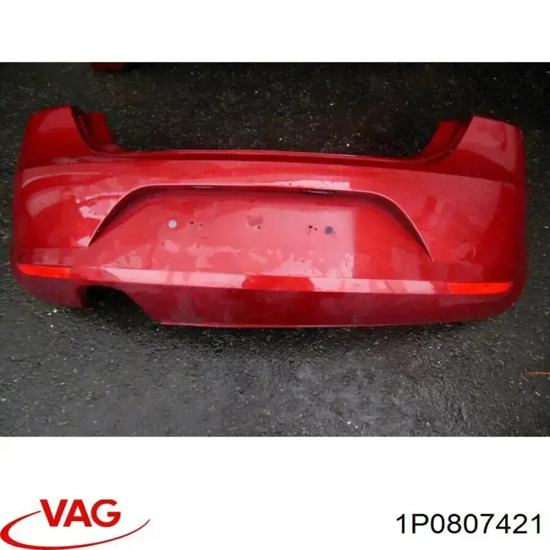 1P0807421 VAG Pára-choque traseiro