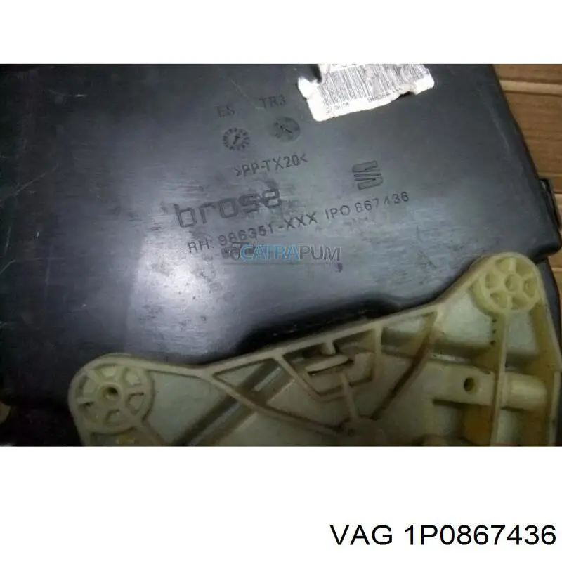 Motor de acionamento de vidro da porta dianteira direita VAG 1P0837402A preço, a partir de 54,48 USD